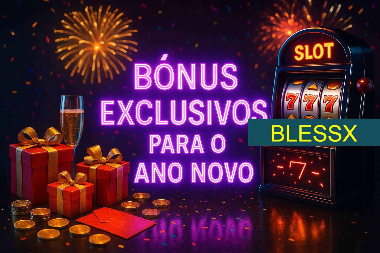 Promoções de Ano Novo no BLESSX